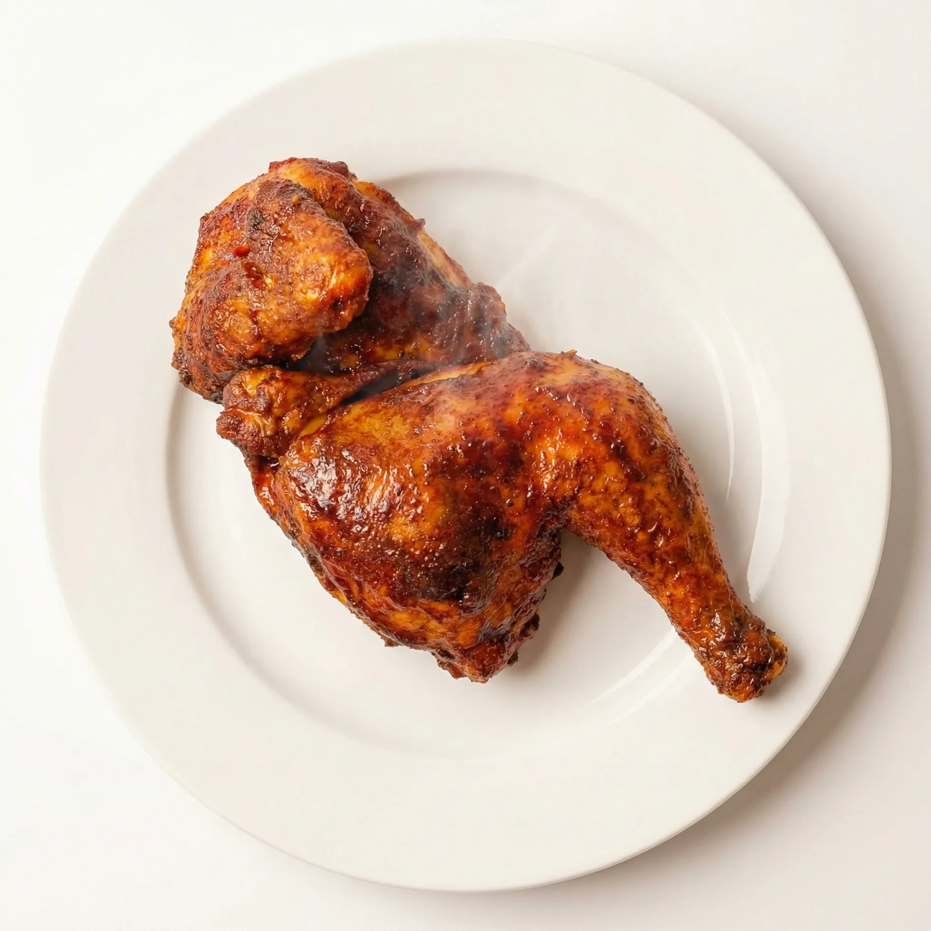 Smokey Texas BBQ chicken at Shenny's in Calgary, AB